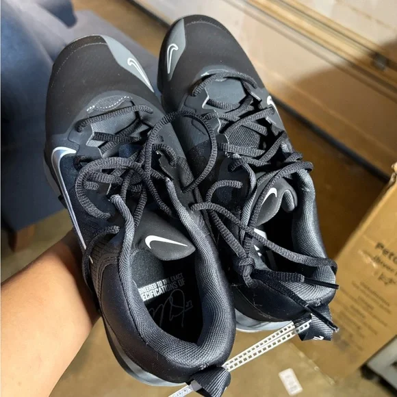 Nike Force Zoom Trout 9 Pro Baseball Metal Cleats Men’s Size 8.5 FB2907-003 - Picture 5 of 13